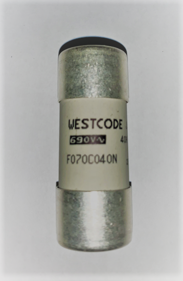 Westcode 22x58 aR Cylindrical Fuse (F070C Range)